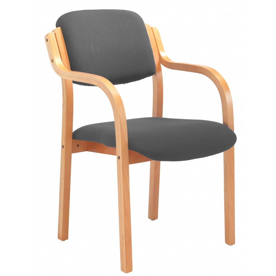 Renwa Wooden Visitor Chair 